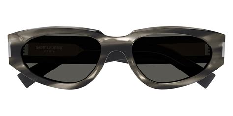 Saint Laurent™ Sl 618 004 56 Havana Crystal Sunglasses