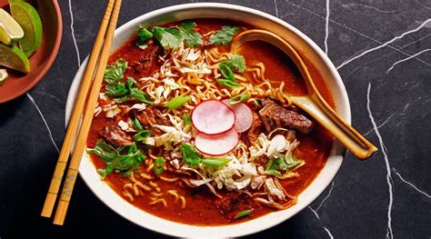 Bold And Spicy Birria Ramen With Beef Recipe