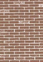 Plastruct Red Brick Plastic Pattern Sheet