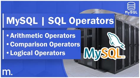 SQL Operators Arithmetic Comparison And Logical MySQL Tutorial 3