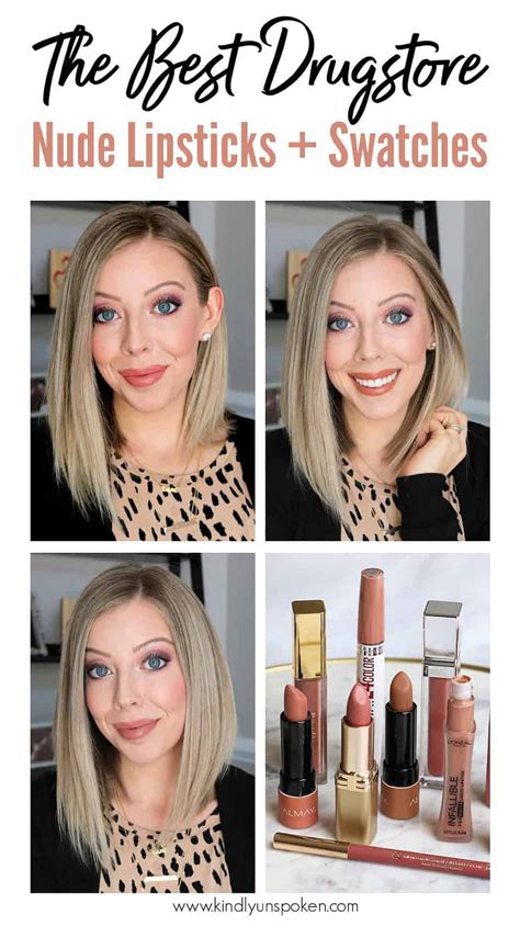 Nude Drugstore Lipsticks For Medium Skin Slashed Beauty 42 OFF