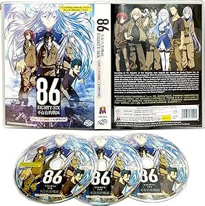 86 EIGHTY SIX COMPLETE ANIME TV SERIES DVD BOX SET JAPANESE DUB