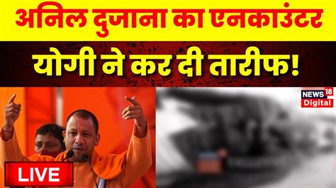 Live Up Stf ने Gangster Anil Dujana का किया Encounter Yogi Adityanath