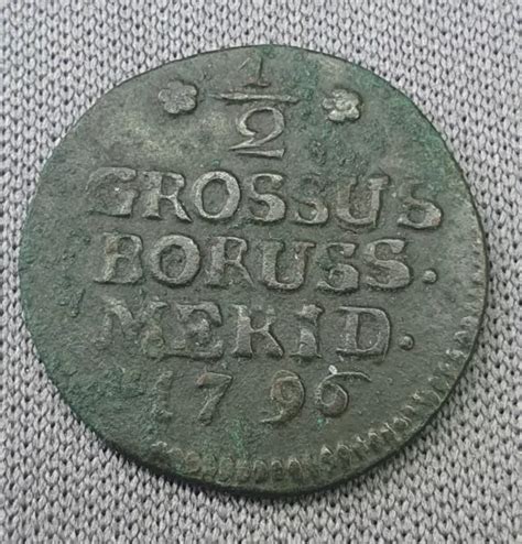 Brandenburg Preussen Groschen B Friedrich Wilhelm Ii Eur