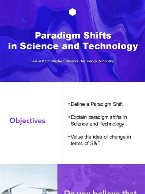 Lesson 03 Paradigm Shifts in S&T | PDF