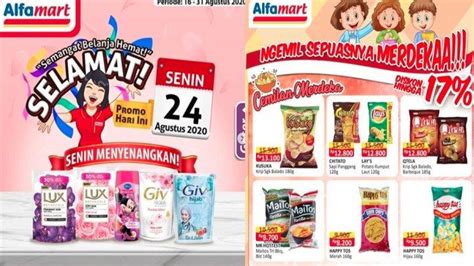 PROMO ALFAMART 25 Agustus 2020 Semangat Belanja Hemat Hingga PSM