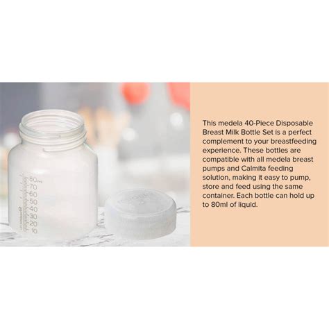 Medela Disposable Bm Bottle 80 Ml Beauty Box