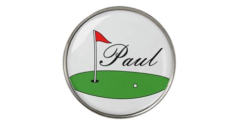 Custom Putting Green Golf Ball Markers T Idea Zazzle