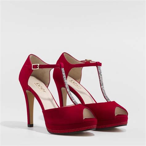 Venta Zapatos Lodi Rojos En Stock