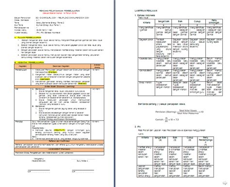 Contoh Rpp Kurikulum K13