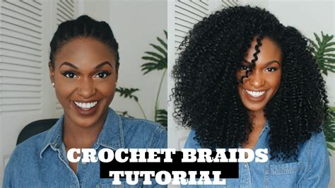 How To Install Kinky Curly Crochet Braids Outre X Pression 4 In 1