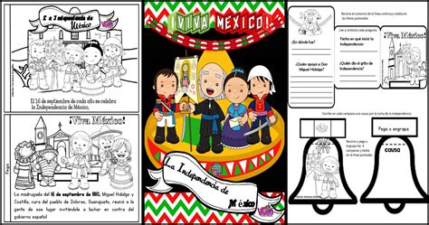 16 DE SEPTIEMBRE INDEPENDENCIA DE MÉXICO LAPBOOK INDEPENDENCIA DE