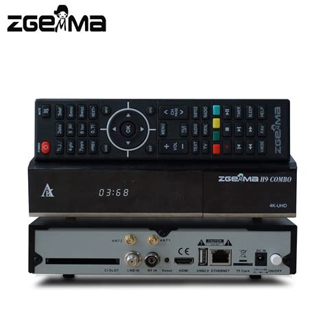 Zgemma H9 Combo With DVB S2X DVB T2 C 4K UHD Receiver With Ci China