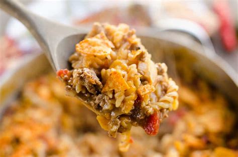 Cheesy Taco Pasta Skillet 20 Minute Recipe