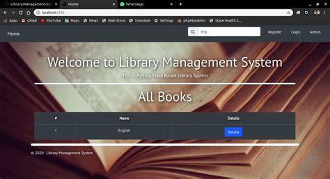 Online Library Management System With Source Code At Alberta Hutto Blog