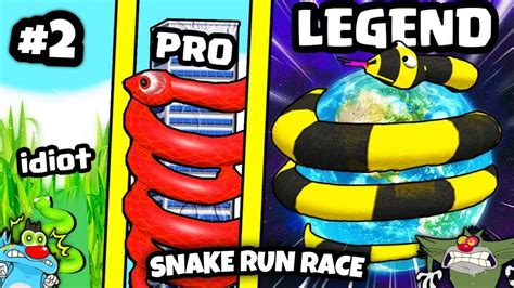 Oggy Becomes God Level Snake In Snake Run Race 3D Running Game With