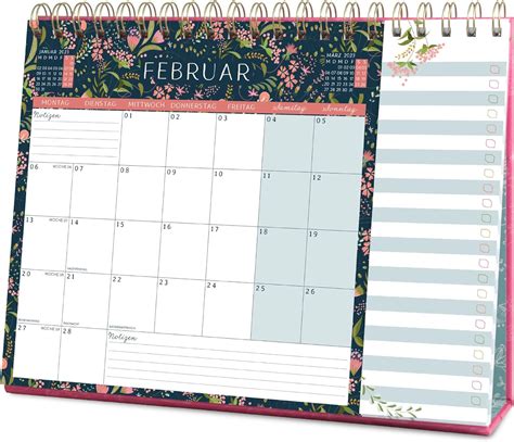 In German Boxclever Press Everyday Desk Calendar 2023 Freestanding