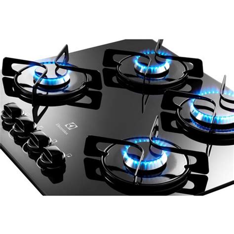 Cooktop 4 Bocas A Gas - Cooktop Electrolux 4 bocas a Gás - GC60V | MadeiraMadeira