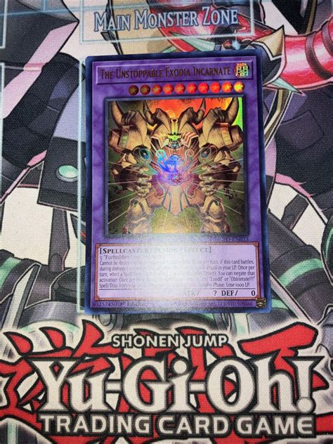 The Unstoppable Exodia Incarnate Ultra Rare INFO EN033 Yugioh