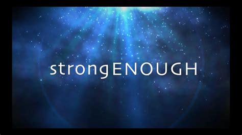 Strong Enough With Lyrics Matthew West Youtube