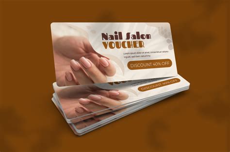 Nail Gift Voucher By Vunira Thehungryjpeg