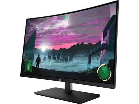 Монитор HP - 27" 27X Curved, VA Matrix, 144Hz, HDMI, FHD (1920x1080 ...