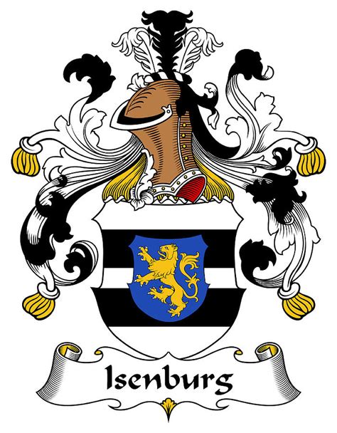 Isenburg Coat Of Arms German Digital Art By Heraldry Pixels