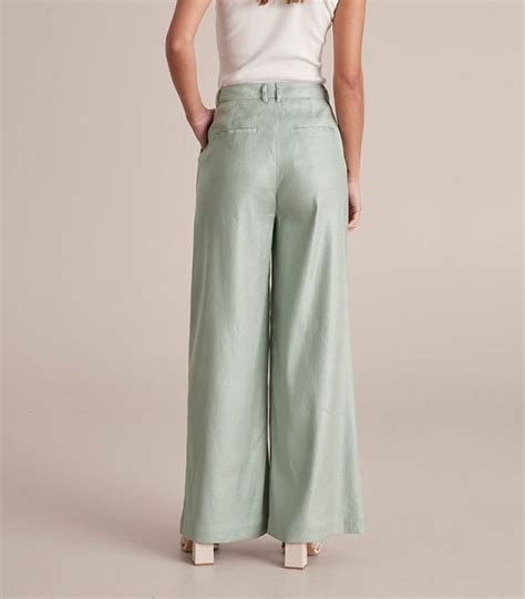 Preview Linen Blend Wide Leg Pants Target Australia