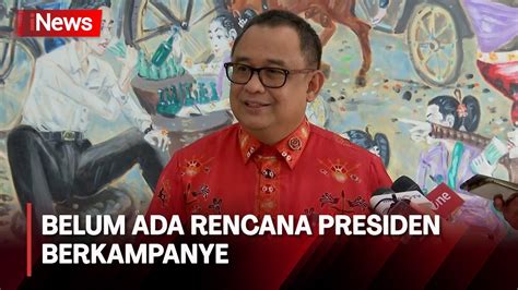 Rajin Bertemu Tokoh Politik Istana Ungkap Belum Ada Rencana Presiden