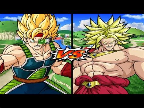 SSJ Bardock Vs LSSJ Broly Budokai Tenkaichi 4 YouTube