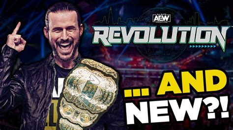 Huge Aew Revolution Predictions You Need To Know Page