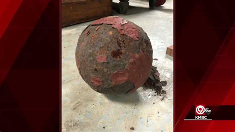 Live Cannonball Found In Kansas Museum Detonated By Authorities