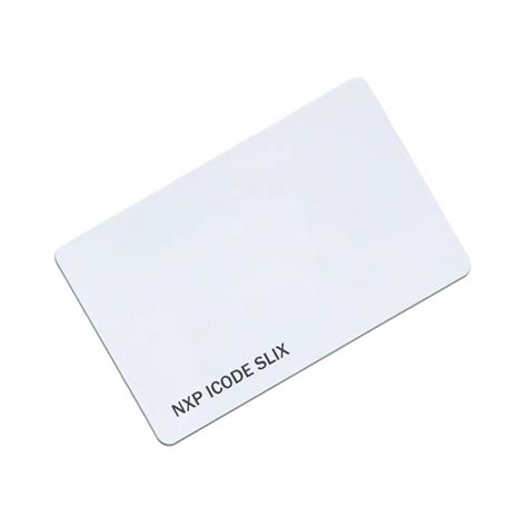 Nxp Icode Slix Mhz Iso Nfc Rfid Blank Card Abc Rfid