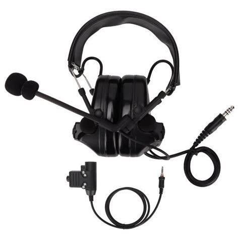 VINGVO casque de chasse Casque militaire Prise 7 1mm Réduction du bruit