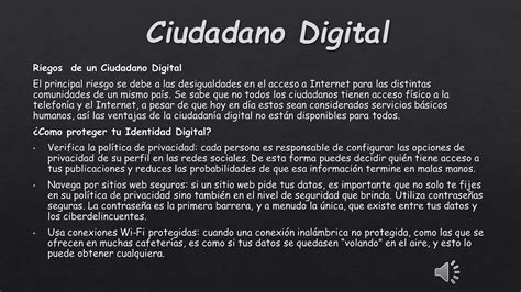 Que Es Un Ciudadano Digital Y Webinar Actividad Integradora