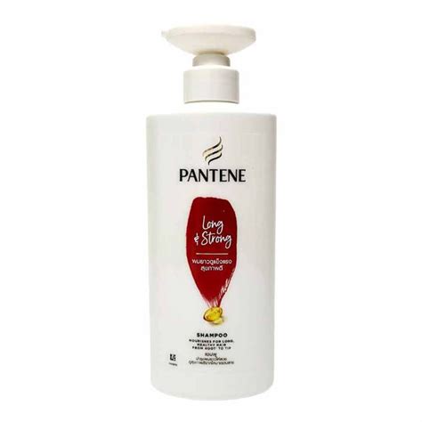 Pantene แพนทีน แชมพู ลองแอนด์สตรอง ผมยาวดูแข็งแรงสุขภาพดี 380 มล 4902430884945 Th