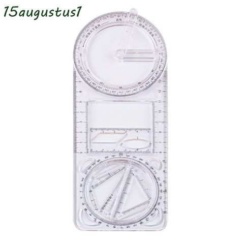 AUGUSTUS Drawing Ruler Activity Angle Multifunctional Geometry Ruler