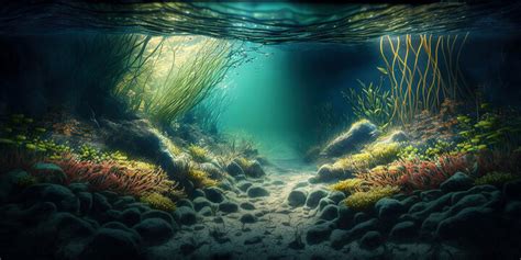 Underwater River Wallpaper