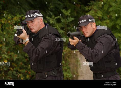 Humberside Police Officers Training With Firearms Stock Photo Alamy