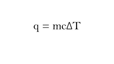 Heat Capacity Equation