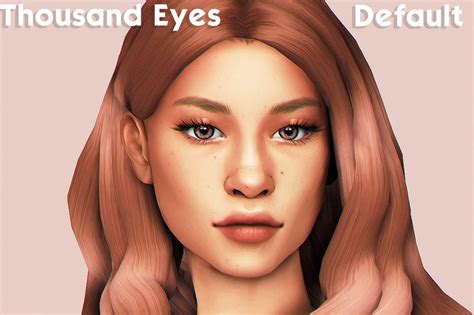 The Ultimate List Of Sims 4 Eyes CC Maxis Match Realistic Defaults