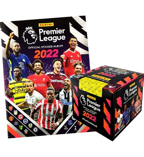 Panini Premier League Stickers Album Box With Packets