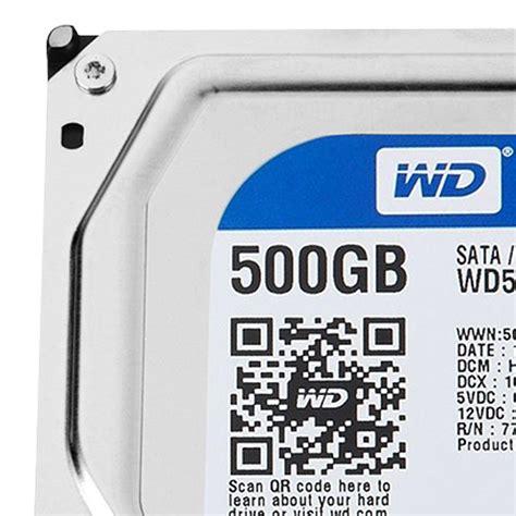 HD 500GB SATA 6Gb S 64MB WD Blue WD5000AZLX Western Digital HD