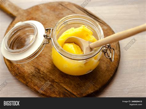 Ghee Clarified Butter Image And Photo Free Trial Bigstock