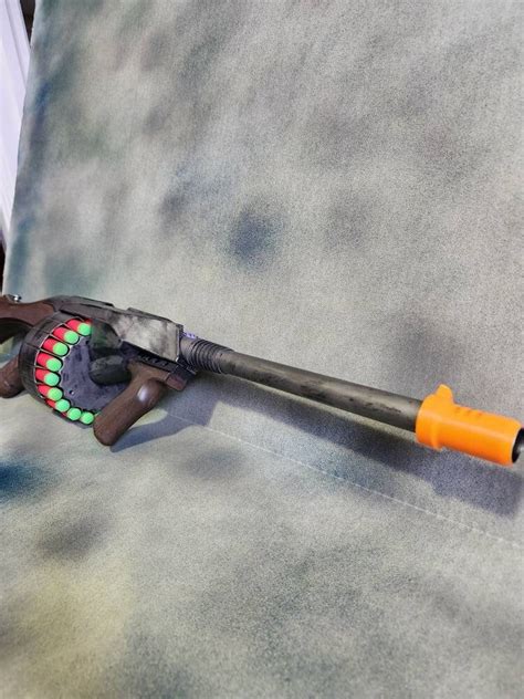 Modified Custom Nerf Fearles Fire Tommy Gun Etsy