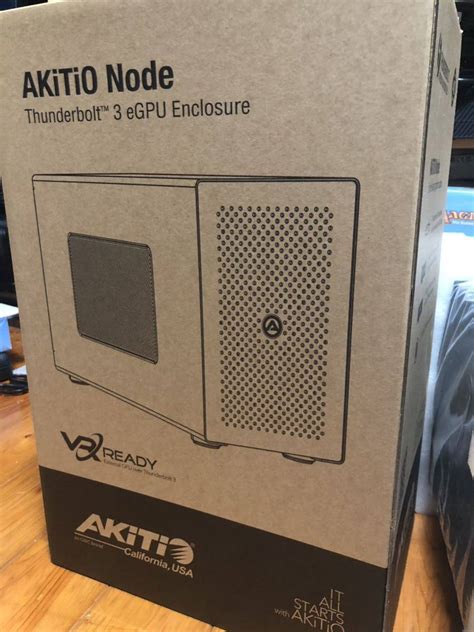 Akitio Node Thunderbolt 3 外付け Egpu Box 外付けグラボボックス2tb～｜売買されたオークション情報