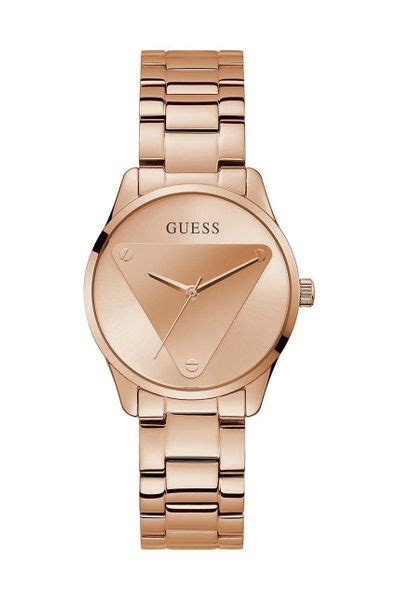 Guess zegarek GW0485L2 damski kolor złoty Żółte zegarki Guess