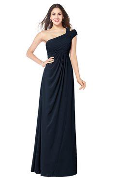 Long Bridesmaid Dresses In Navy Blue Color With Popular Styles For You