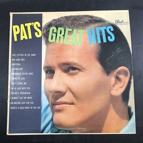 Pat S Greatest Hits Pat Boone Dlp 3071 Vg Vinyl Lp R3 Etsy