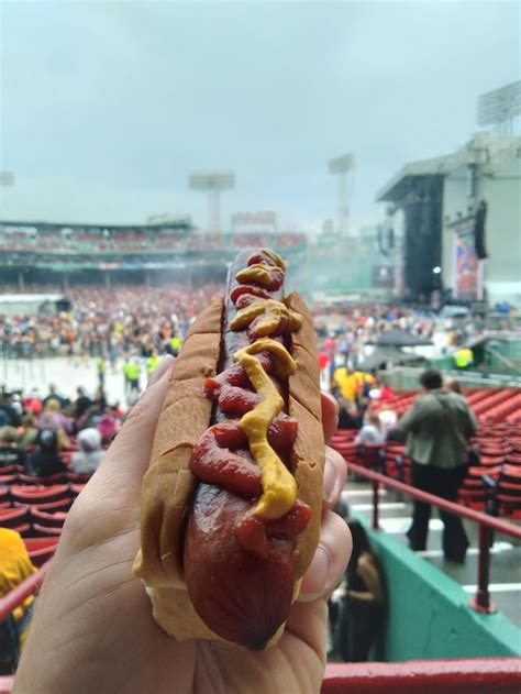 World Famous Fenway Frank At The Green Day Concert A Couple Weeks Ago